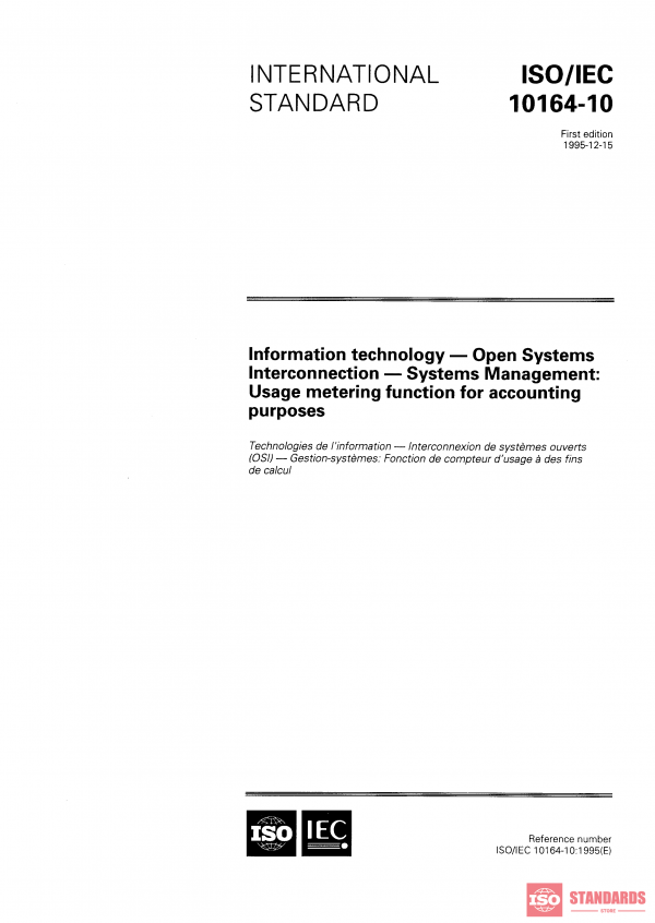 ISO/IEC 10164-10:1995 PDF