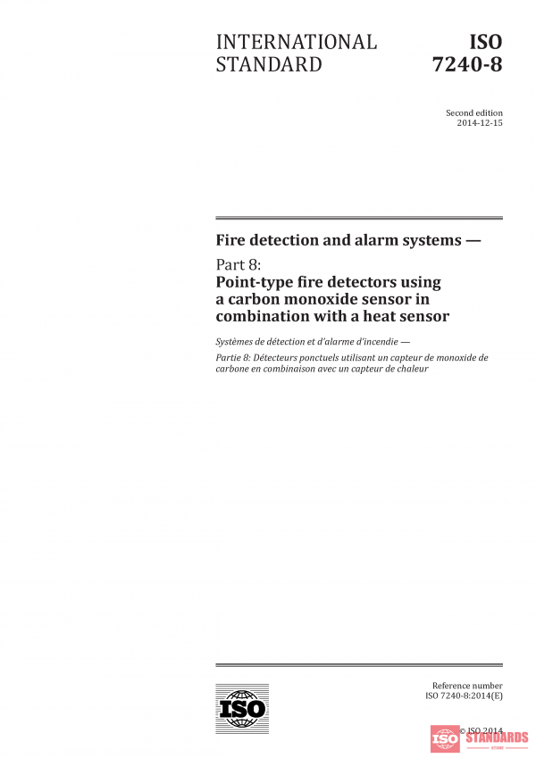ISO 7240-8:2014 PDF
