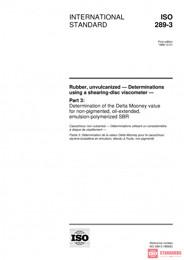ISO 289-3:1999 PDF