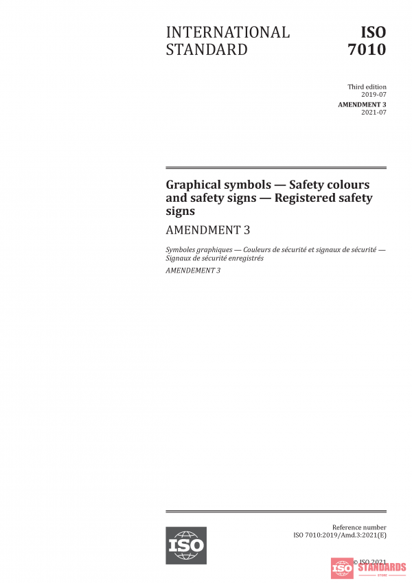 ISO 7010:2019/Amd 3:2021 PDF