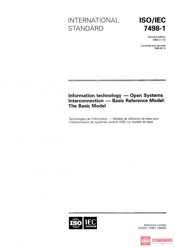 ISO/IEC 7498-1:1994 PDF