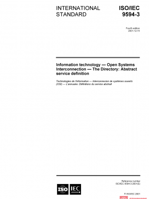 ISO/IEC 9594-3:2001 PDF