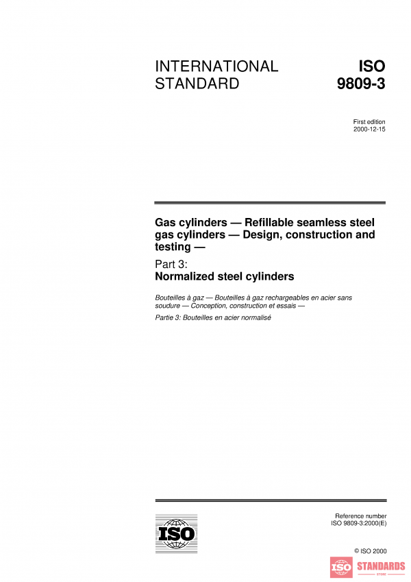 ISO 9809-3:2000 PDF