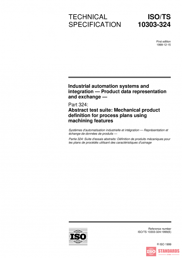 ISO/TS 10303-324:1999 PDF