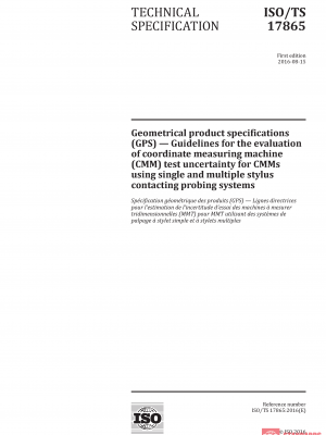 ISO/TS 17865:2016 PDF