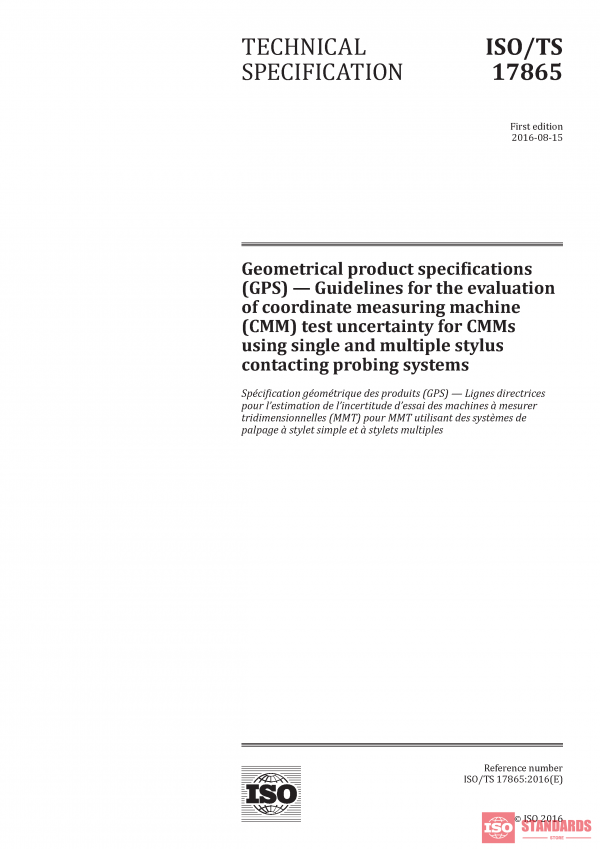 ISO/TS 17865:2016 PDF