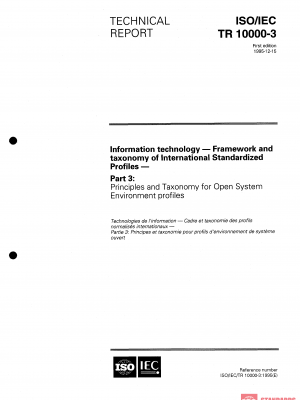 ISO/IEC TR 10000-3:1995 PDF