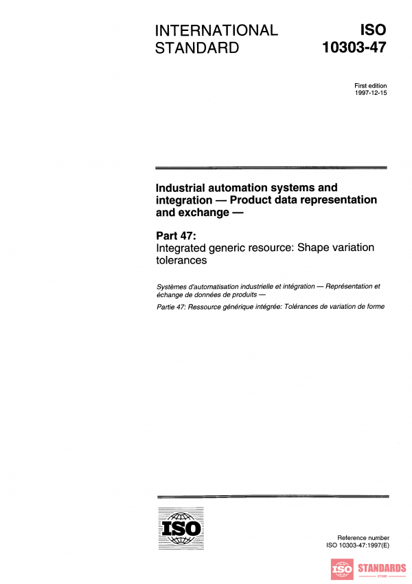 ISO 10303-47:1997 PDF