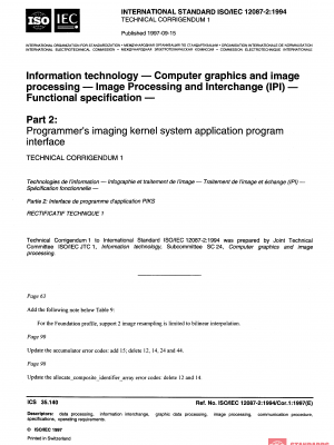 ISO/IEC 12087-2:1994/Cor 1:1997 PDF