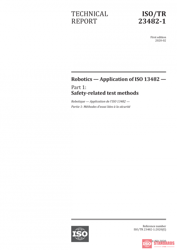 ISO/TR 23482-1:2020 PDF