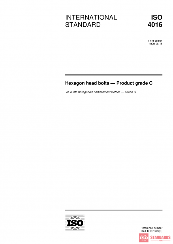 ISO 4016:1999 PDF