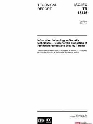 ISO/IEC TR 15446:2004 PDF