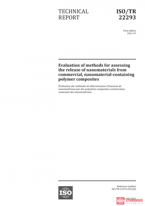 ISO/TR 22293:2021 PDF