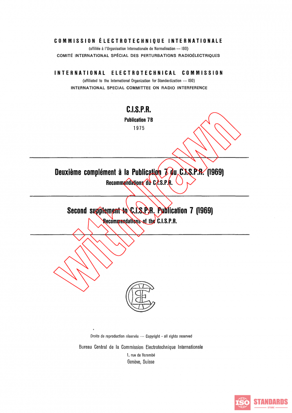 CISPR 7B:1975 PDF