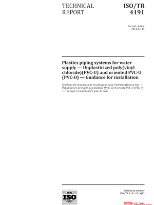 ISO/TR 4191:2014 PDF