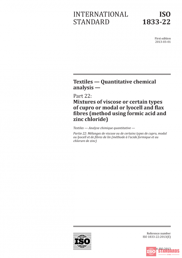 ISO 1833-22:2013 PDF