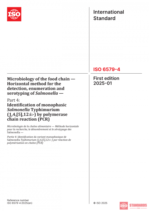 ISO 6579-4:2025 PDF