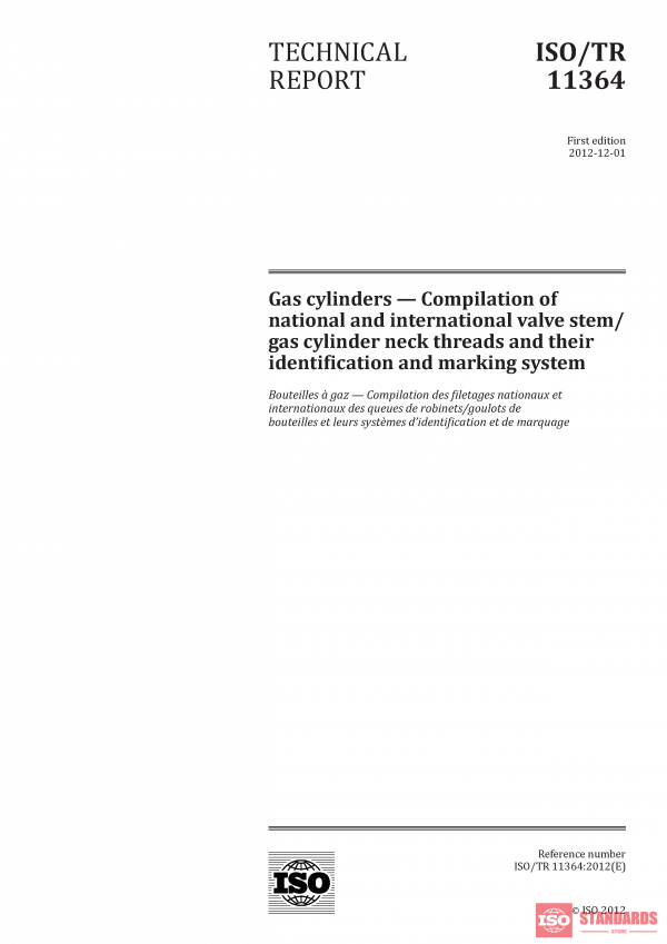 ISO/TR 11364:2012 PDF
