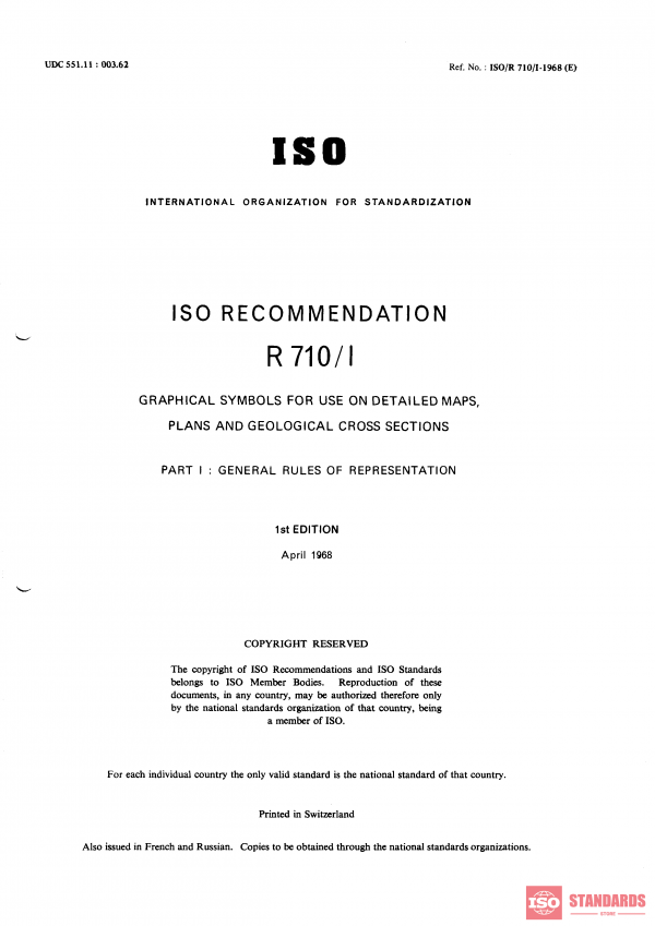 ISO/R 710-1:1968 PDF