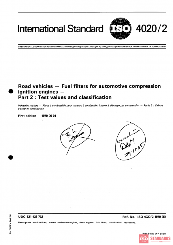 ISO 4020-2:1979 PDF