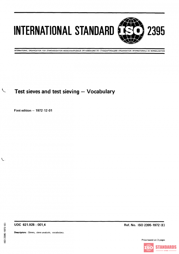 ISO 2395:1972 PDF