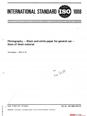 ISO 1008:1973 PDF