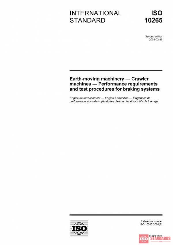 ISO 10265:2008 PDF