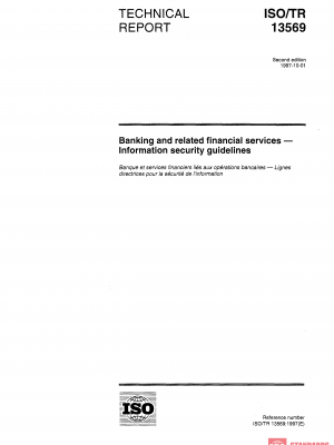 ISO/TR 13569:1997 PDF