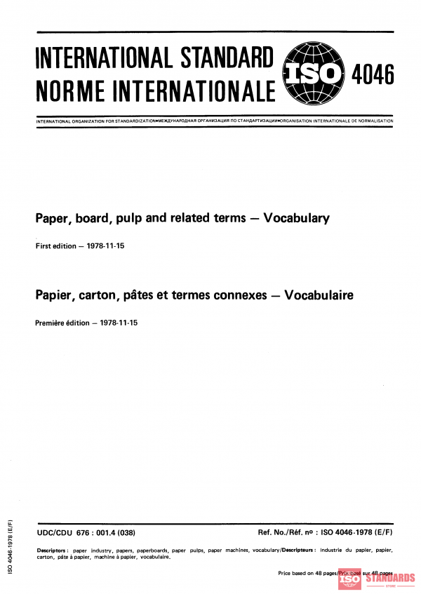 ISO 4046:1978 PDF
