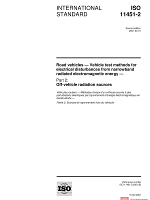 ISO 11451-2:2001 PDF