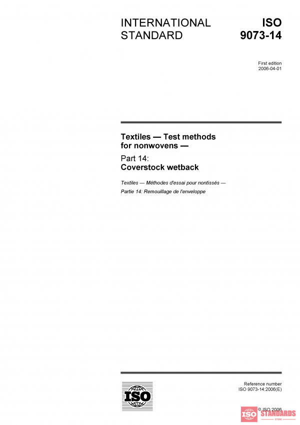 ISO 9073-14:2006 PDF