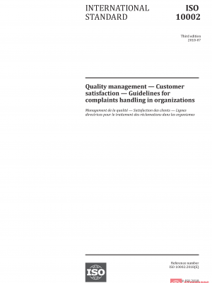 ISO 10002:2018 PDF