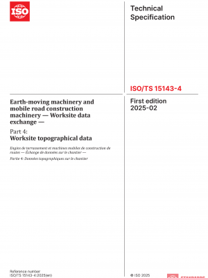 ISO/TS 15143-4:2025 PDF