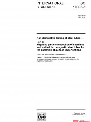 ISO 10893-5:2011 PDF