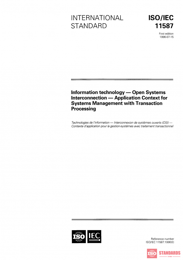 ISO/IEC 11587:1996 PDF