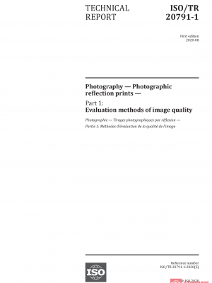 ISO/TR 20791-1:2020 PDF