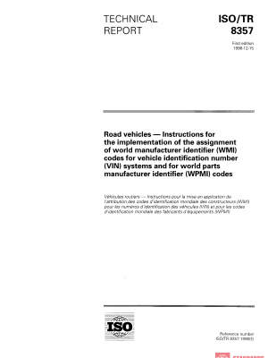 ISO/TR 8357:1996 PDF