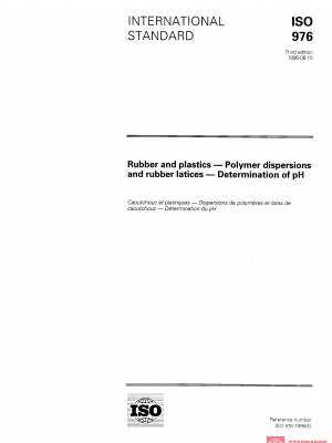 ISO 976:1996 PDF