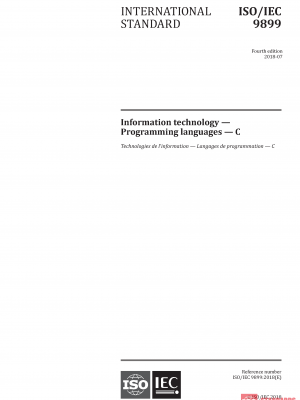 ISO/IEC 9899:2018 PDF
