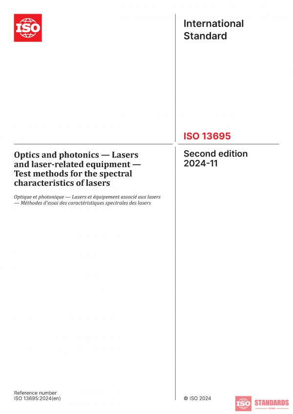 ISO 13695:2024 PDF