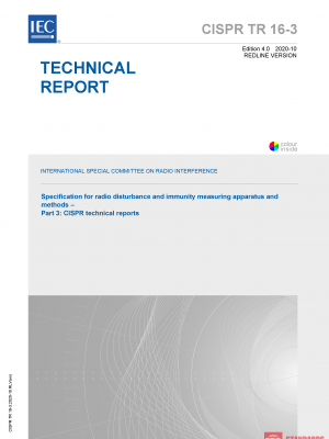 CISPR TR 16-3:2020 RLV PDF