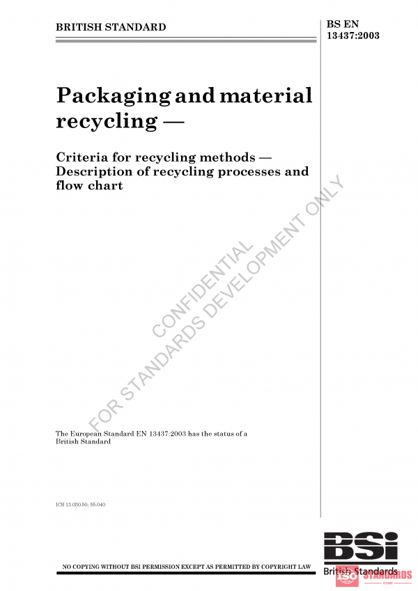BS EN 13437 :2003 PDF