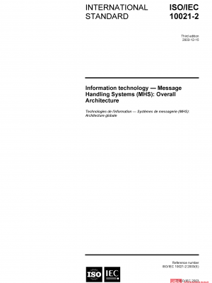 ISO/IEC 10021-2:2003 PDF