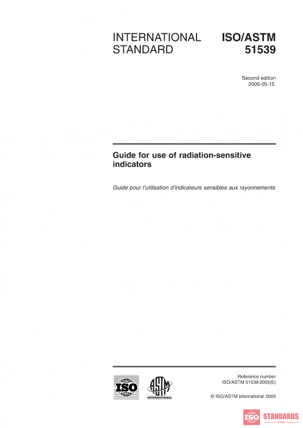 ISO/ASTM 51539:2005 PDF