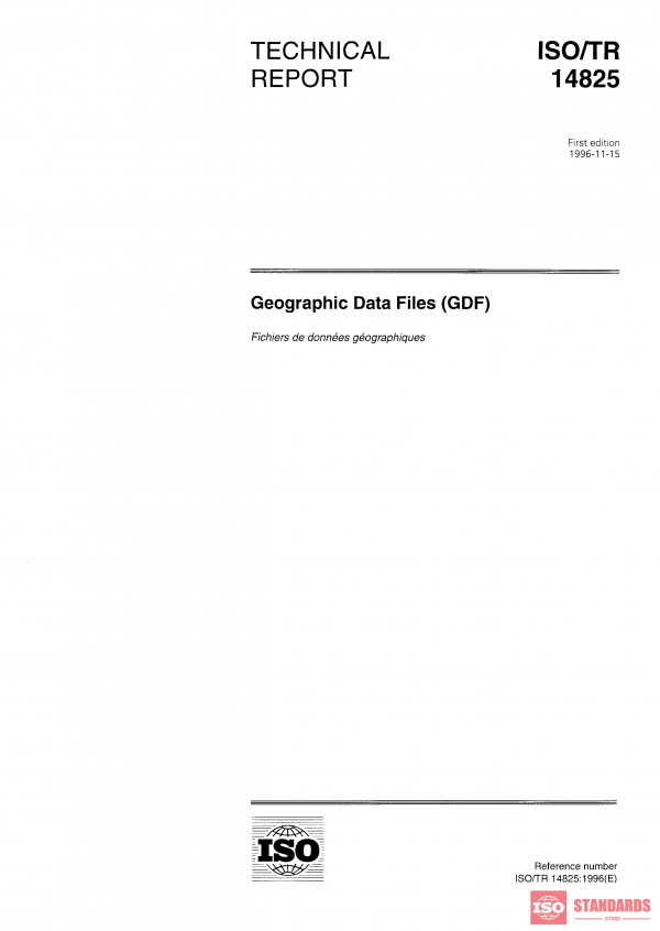 ISO/TR 14825:1996 PDF