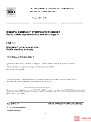 ISO 10303-104:2000/Cor 2:2014 PDF