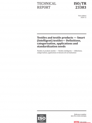 ISO/TR 23383:2020 PDF