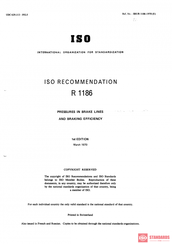 ISO/R 1186:1970 PDF