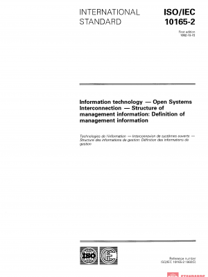ISO/IEC 10165-2:1992 PDF