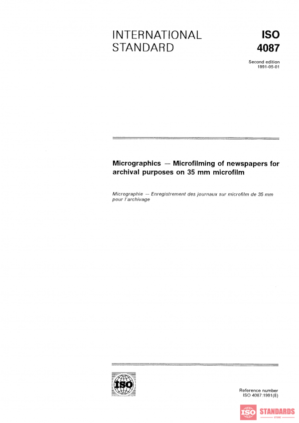 ISO 4087:1991 PDF